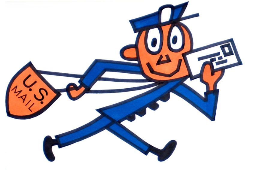 Former Postal Service Mascot Crossword