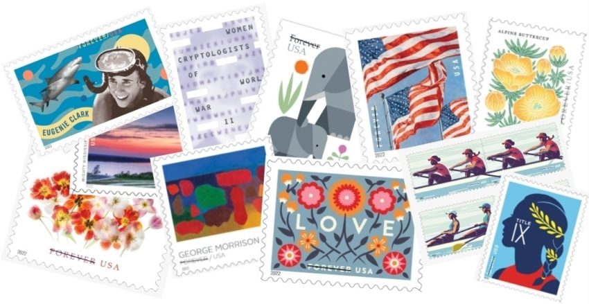 Mountain Flora Forever USPS Postage Stamp 5 Books of 20 US Postal